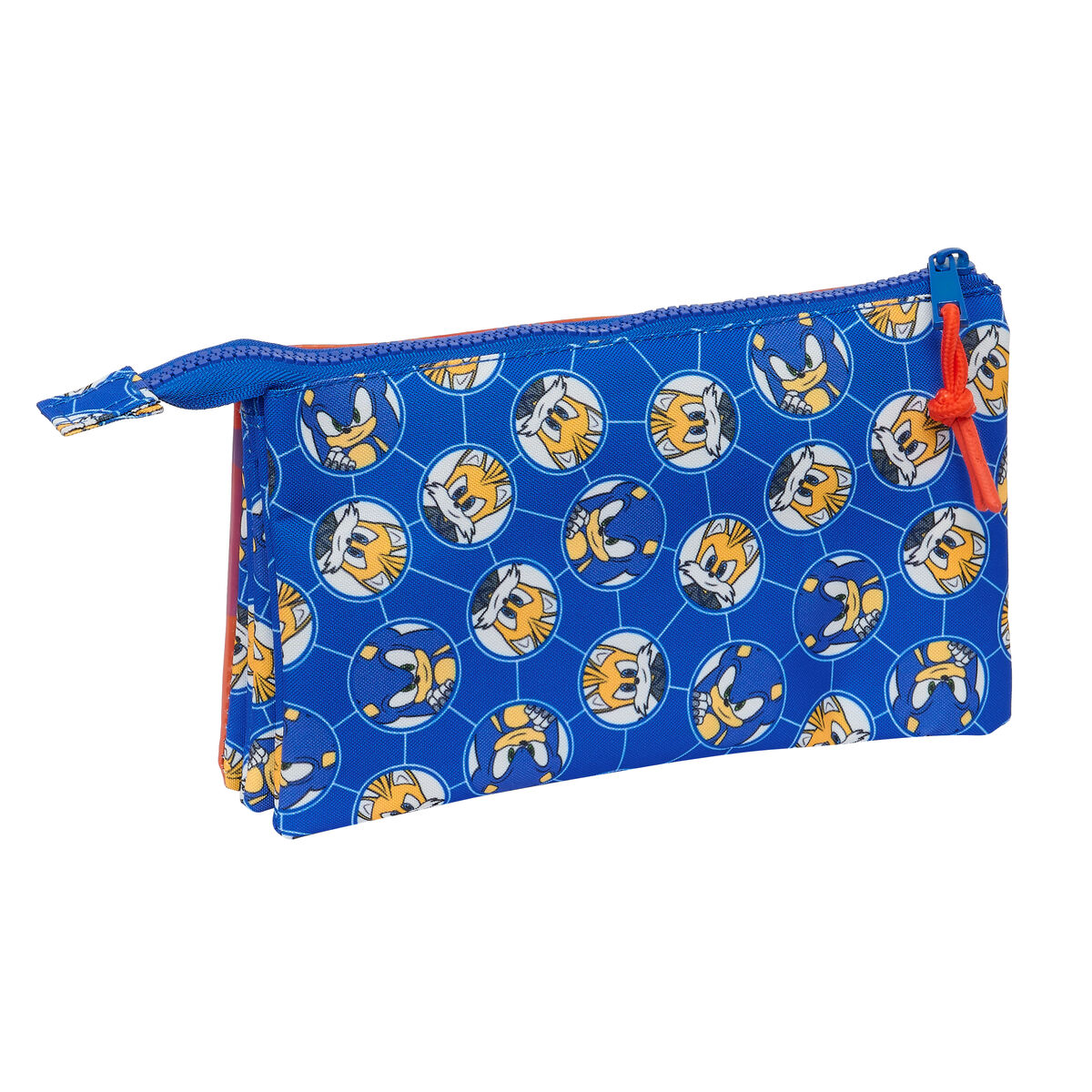 Trippelbag Sonic Prime Blå 22 x 12 x 3 cm